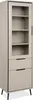 finori Vitrine Arona 52B sand / schwarz melaminbeschichtet Produktbild-Vorschau 9