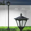 Outsunny Solar Laterne Gartenlaterne Gartenleuchte mit LED Produktbild-Vorschau 3