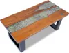 Table basse en résine de teck 100x50 cm Voir les images du produit 2