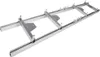 A metal chainsaw mill frame on a white background. Voir les images du produit