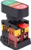 APBB-22/25N Doppeldrucktaster mit LED-Licht NoNC Produktbild-Vorschau 2