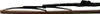 A close-up, side view of a car windshield wiper. Anteprima dell’immagine prodotto