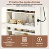 COSTWAY Wózek wnękowy, 4 półki wózek kuchenny wąski ze Podgląd zdjęcia produktu 4