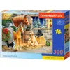 CASTORLAND Puzzle Freunde treffen im Stall 300 Teile Produktbild-Vorschau 1