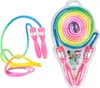 Corda per saltare con design arcobaleno 210 cm Anteprima dell’immagine prodotto 2