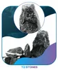 Rocce per Acquario Dark Rock 1 kg, pietre naturali per Anteprima dell’immagine prodotto 9