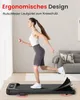 Laufband mit Neigung für Zuhause, 2 in 1 Walking Pad, bis Produktbild-Vorschau 4