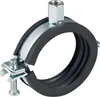 Geberit Rohrschelle gedämmt mit Gewindemuffe M8/M10 Produktbild-Vorschau 1
