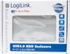 Contenitore per disco rigido LogiLink 2,5" SATA USB 3.0 Anteprima dell’immagine prodotto 2