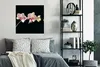 MuchoWow® Poster Orchidee - Blumen - Schwarz - Rosa - Produktbild-Vorschau 4