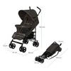 Lionelo Elia Buggy piccolo pieghevole Passeggino Buggy fino Anteprima dell’immagine prodotto 10
