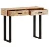 Tavolo consolle 100x30x75 cm in legno massiccio di mango Anteprima dell’immagine prodotto 4