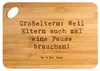 Mr. & Mrs. Panda Frühstücksbrettchen Spruch Großeltern Produktbild-Vorschau 1
