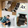 Supporto pieghevole con dispositivo di sicurezza, 4 pezzi, Anteprima dell’immagine prodotto 8