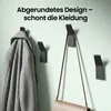 Mai & Mai Kleiderhaken Garderobenhaken 4 Stück in Schwarz, Produktbild-Vorschau 4