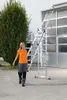 MUNK Mehrzweckleiter mit Nivello® Traverse 3x9 Sprossen Produktbild-Vorschau 6