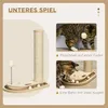 Poteau griffoir pour chats PawHut, 40 cm, arbre à grimper Voir les images du produit 5