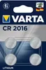 Pile bouton VARTA Electronics Lithium CR2016 3V 1BLI=4pcs Voir les images du produit 1