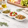 Servírovací tanier obdĺžnikový 31 cm biely – 3-dielny, Náhľad obrázku produktu 5