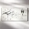 Wandbild Leinwand Bilder mit Uhr 60x30 Zeichnung Asiatische Produktbild-Vorschau 2