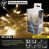 Lex Light LED Lichterkette Batterie 7,35m 50 LEDs warmweiß Produktbild-Vorschau 5