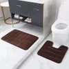3-teiliges Badematten-Set, Badezimmerteppich, Produktbild-Vorschau 4