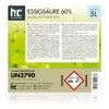 1x5 L Höfer Chemie® hochprozentige Essigsäure 60% zur Produktbild-Vorschau 3