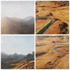 Bild auf Leinwand - Leinwandbild - Einteilig - Sonne Berge Produktbild-Vorschau 8