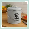 Relaxdays - Seau à compost de cuisine, 3,5 litres, 2 Voir les images du produit 7