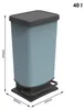 Rotho Abfalleimer 40 L Paso ECO - Treteimer Geruchsdicht - Produktbild-Vorschau 3