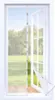 Zanzariera EASYmaxx 100x210 cm bianca Magic Klick Anteprima dell’immagine prodotto 6
