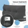 ELONEO Coussin dorsal largeur 100 cm, coussin en forme de Voir les images du produit 3