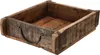 Novaliv Holzkiste Vintage 30 x 25 x 8 cm Alte Ziegelform Produktbild-Vorschau 1