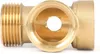 Wiltec collettore a 4 vie in ottone 2x IG DN25 1" 1x AG Anteprima dell’immagine prodotto 4