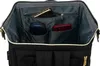 PTN Stoff Rucksack ALFA-5983 Schwarz Produktbild-Vorschau 5