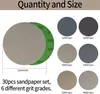 48 Stück Schleifpapier 125mm Klett, Nass und Trocken Produktbild-Vorschau 2