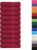 vidaXL Asciugamani FROGN, 10 pezzi, bordeaux, 50x100 cm, Anteprima dell’immagine prodotto 1