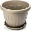 BigDean 6x Blumentopf mit Untersetzer rund ø50xH38 cm Produktbild-Vorschau 8