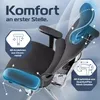 CLOUVOU MasterSeat Bürostuhl Ergonomisch Schreibtischstuhl Produktbild-Vorschau 3