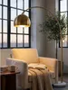 Gold Stehlampe Wohnzimmer, 175cm Bogenlampe dimmbar mit Produktbild-Vorschau 11