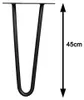 Tischbeine 4x Hairpin 45 cm Haarnadelbeine Schwarz Gestell Produktbild-Vorschau 6