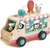 Pinguino del furgoncino dei gelati in legno Tender Leaf - Anteprima dell’immagine prodotto 1