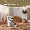 LS-LebenStil Wäschesack Wäschekorb Canvas Laundry Wash 62L Produktbild-Vorschau 8