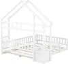 Traumhaftes Kinderbett mit Sicherheitsgitter & Haus-Design, Produktbild-Vorschau 11