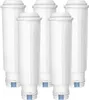 Five white water filter cartridges arranged in a group. Náhled obrázku produktu