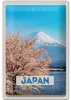 Blechschild Reise 20x30cm Japan Asien Schnee Winter Gebirge Produktbild-Vorschau 1