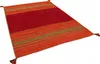 Natur Teppich Kelim Navarro Rot Orange, Größe:70x140 cm Produktbild-Vorschau 7