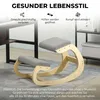 HOMCOM Schaukelnder Kniestuhl, Schreibtischstuhl für Produktbild-Vorschau 6