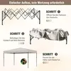 Pop-Up-Pavillon 365 x 225 cm, UV-Schutz, Tragetasche Produktbild-Vorschau 5