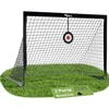 Set di 2 porte da calcio KM-Fit 120x90 cm, porta da Anteprima dell’immagine prodotto 1